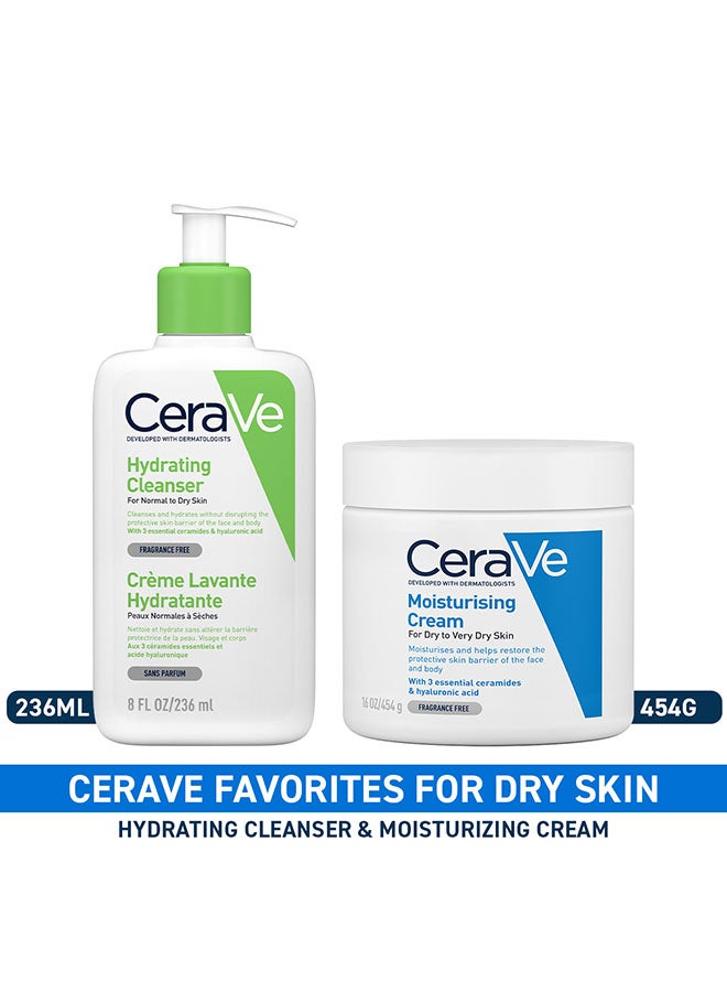 CeraVe Dry Skin Routine Bundle - Image 2