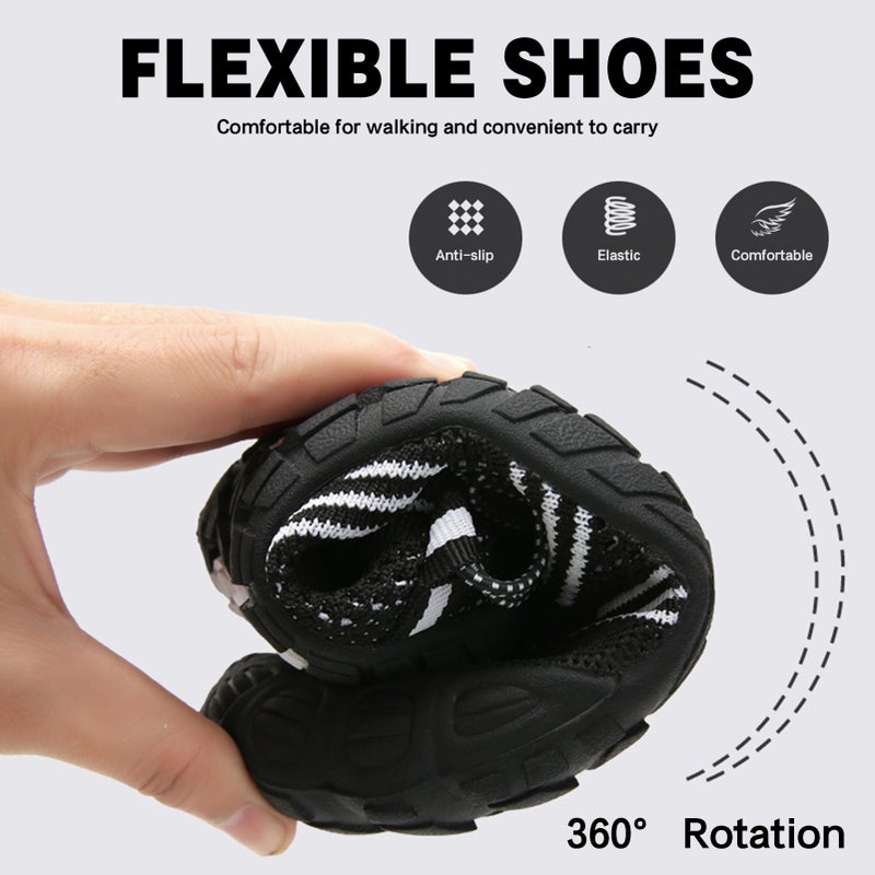 Men Women Water Shoes Quick-Dry Barefoot Aqua Socks Slip On Sport Shoes for Swim Surf River Hiking Beach - Image 4
