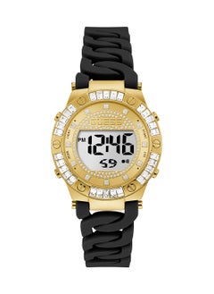 GUESS Women Digital Round Shape Silicone Wrist Watch GW0338L1 38 mm  - Image 1