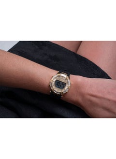 GUESS Women Digital Round Shape Silicone Wrist Watch GW0338L1 38 mm  - Image 5