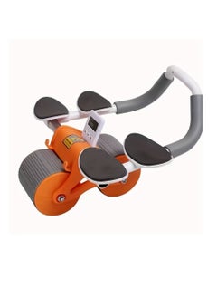 DIGI CORE New Ab Roller Wheel With Knee Mat And Timer, Automatic Rebound Abdominal Wheel, Ab Abdominal Exercise Roller with Elbow Support, Abs Workout Equipment Ab Exercise Roller For Women Men  - Image 1