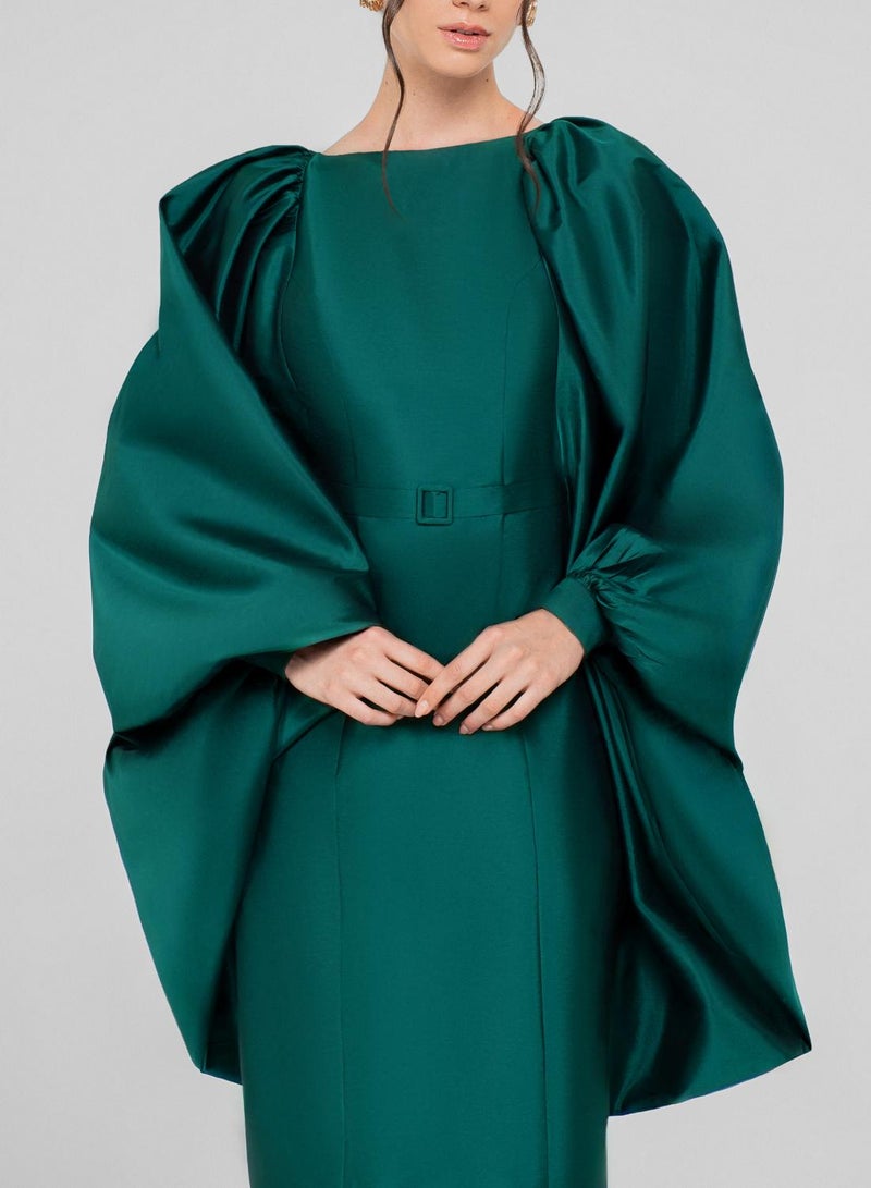 CHASE Puff Sleeve Maxi Dress - Image 3