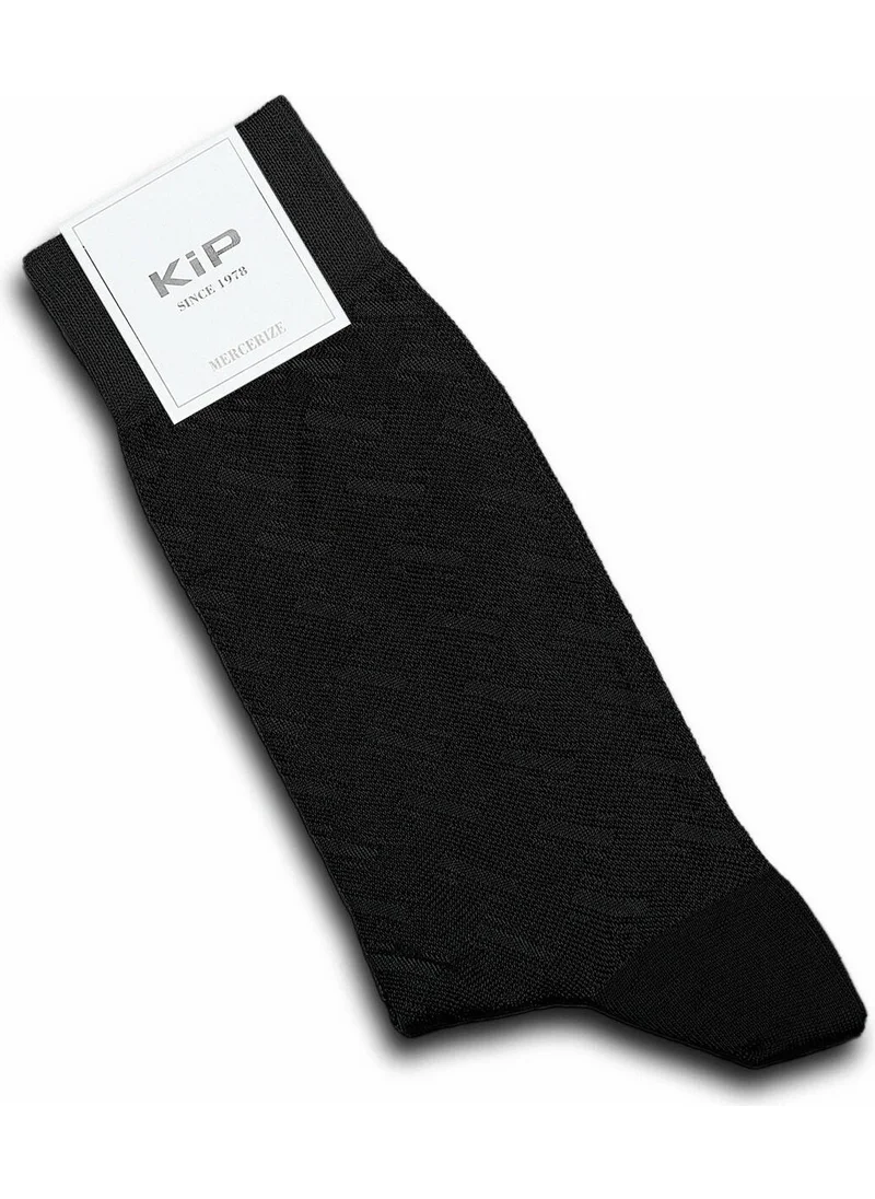 Kip Black 80% Cotton, 20% Polyamide Socks