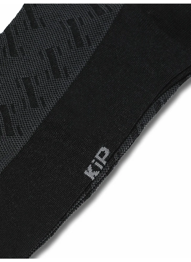 Kip Black 80% Cotton, 20% Polyamide Socks