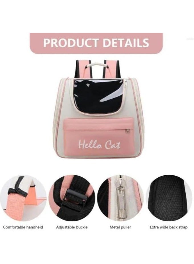 Generic Foldable Pet Backpack 🐾 – Breathable & Anti-Jump Carrier for Small Cats and Dogs, Perfect for Walks & Vet Visits  - Image 5
