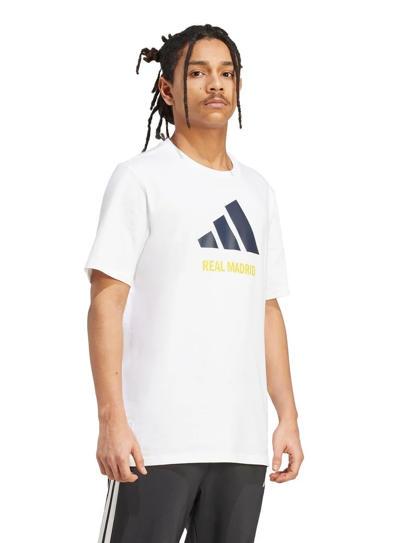 Adidas Real Madrid Seasonal Graphic T-Shirt