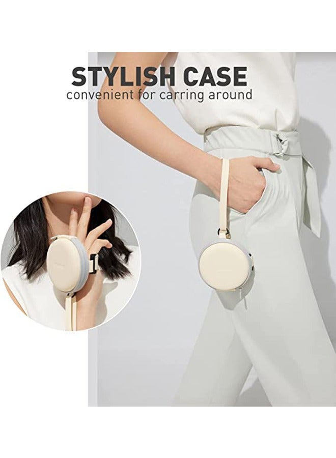 اتش اس نظارات شمسية قابلة للطي مع حقيبة للنساء والرجال - نظارات مربعة قابلة للطي وسهلة الحمل مع عدسات حماية UV400 - نظارات شمسية لحماية من الشمس مناسبة للصيف والنزهات والشاطئ والتخييم، بني - Image 5