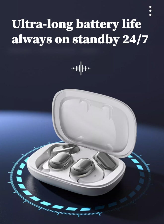 AI Language Translation Earbuds, Open Ear Earphones, LCD Touchscreen Real-Time Translator for 147 Languages u0026 Accents, Bluetooth 5.3, Translator Earbuds for Business Meeting, Travel, - Image 3