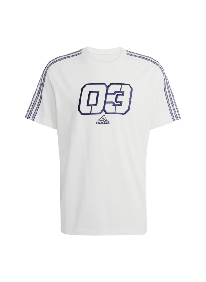 اديداس adidas GRX TEE Q2 White Originals Men T-SHIRTS