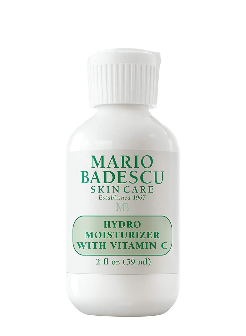 MARIO BADESCU Mario Badescu Hydro Moisturizer With Vitamin C for Combination, Sensitive Skin | Lightweight Face Cream with Vitamin C, 2 Fl Oz - Image 1