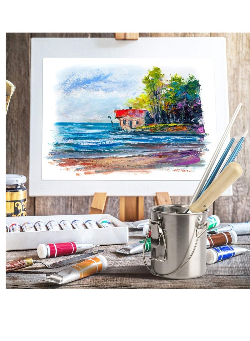 MYLIFEUNIT MyLifeUNIT Paint Brush Cleaner, Stainless Steel Brush Holder for Painting, 6.6 oz - Image 4