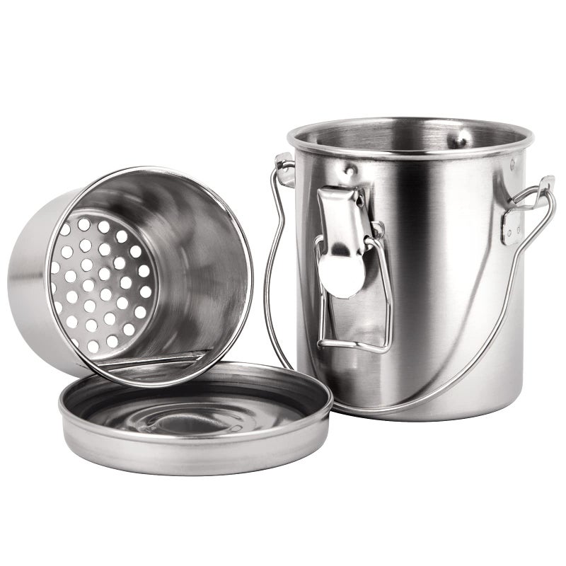 MyLifeUNIT Paint Brush Cleaner, Stainless Steel Brush Holder for Painting, 6.6 oz - Image 2