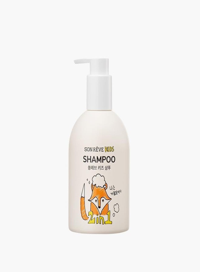 SONREVE Kids Rinse In Shampoo, Additive-Free, Sensitive Skin, Hypoallergenic Tested, Eye Resistant, Weak Acid, Kids, Non-Sticky, Naturally Derived, 6.8 fl oz (200 ml), Sweet Candy - Image 1