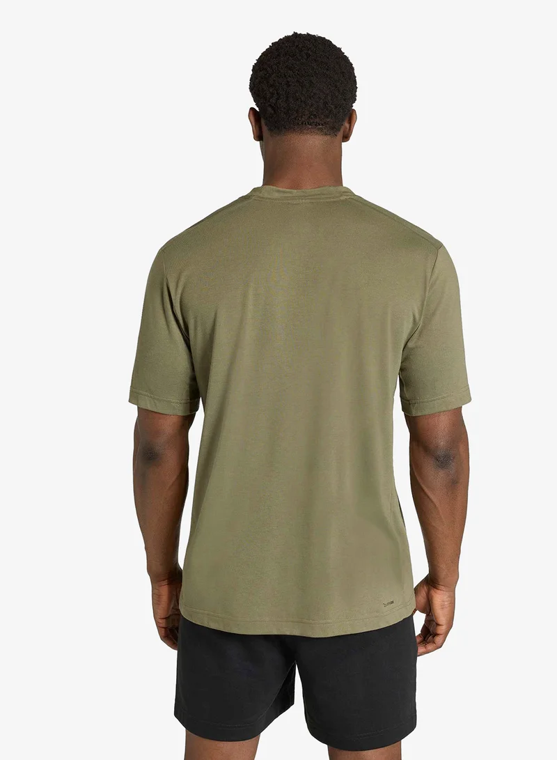 اديداس Workout Essentials Feelready Logo T-Shirt