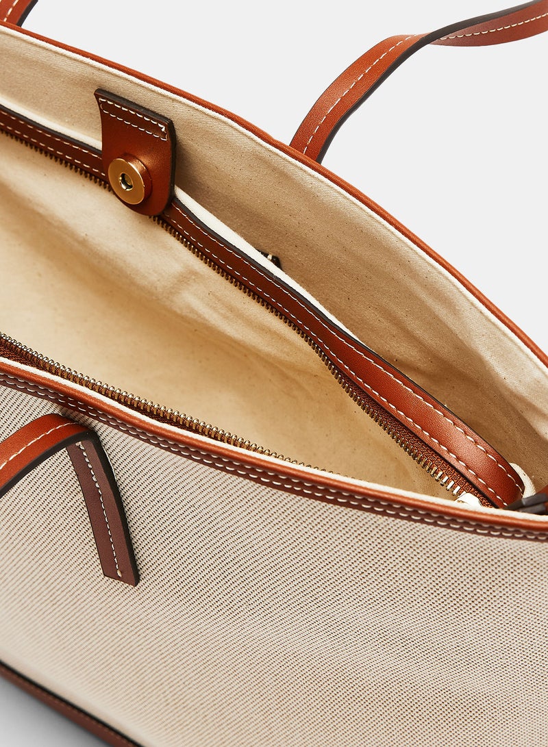 Canvas Shopper Bag