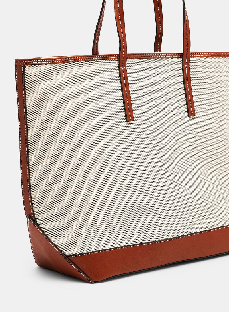 Canvas Shopper Bag