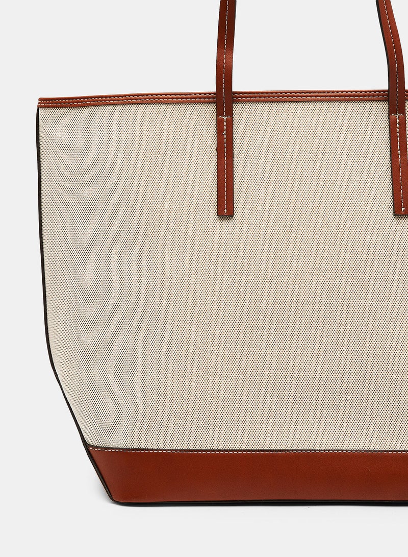 Canvas Shopper Bag
