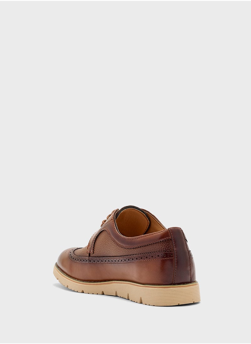 Robert Wood - Wing Cap Casual Lace Up - Image 1