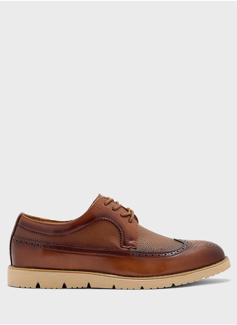 Robert Wood - Wing Cap Casual Lace Up - Image 1