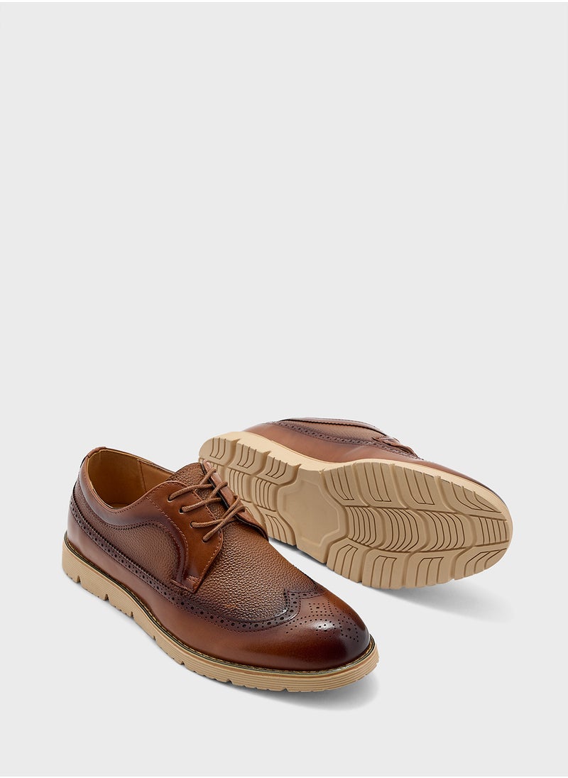 Robert Wood - Wing Cap Casual Lace Up - Image 1