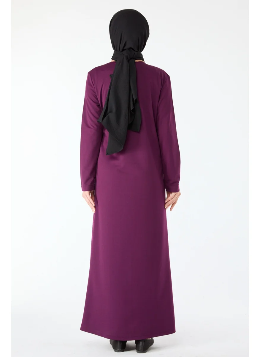 Tofisa 13114-PURPLE Prayer Rug