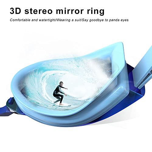 AIKOTOO Adjustable Strap Nearsighted Swim Goggles - Image 3