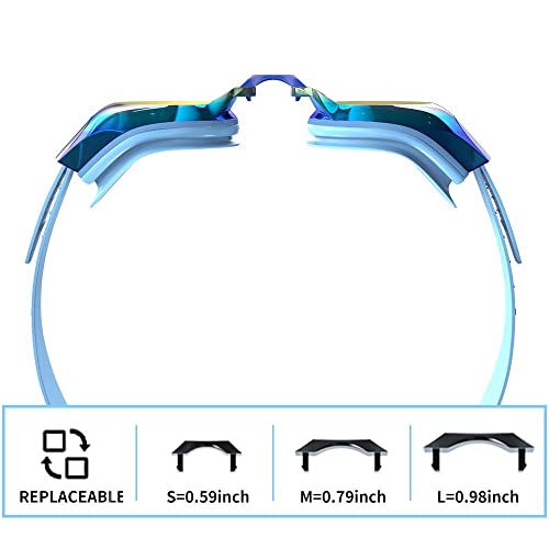 AIKOTOO Adjustable Strap Nearsighted Swim Goggles - Image 5