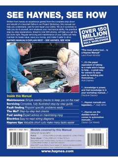 Vauxhall/Opel Zafira (Mar 09-14) 09 to 64 Haynes Repair Manual  - Image 3