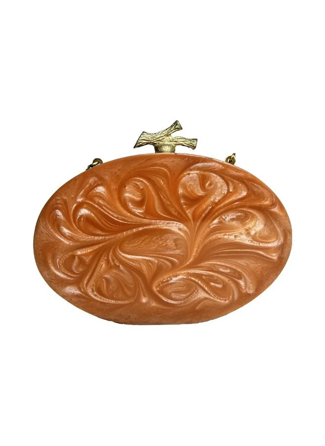 Harsha's Glam Clutches Oval Resin