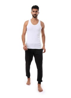 COTTONIL Pack of 3 Tank Top Undershirt Cotton 100% White for Men  - Image 4