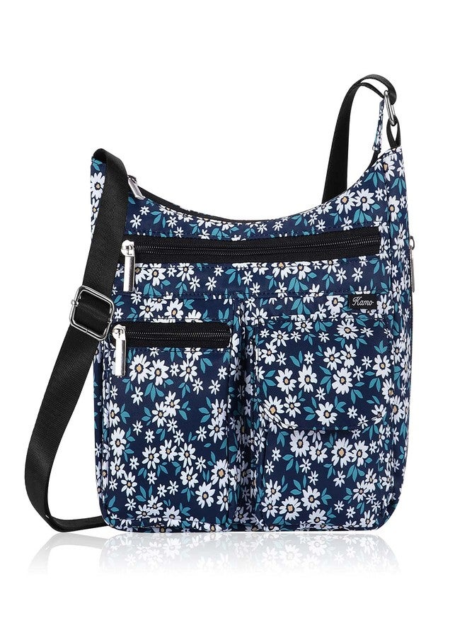 Kamo Crossbody Bag for Women - Multi-pocket Shoulder Bag Lightweight Messenger Bag Casual printed Purse Handbag Travel Bag - Image 1