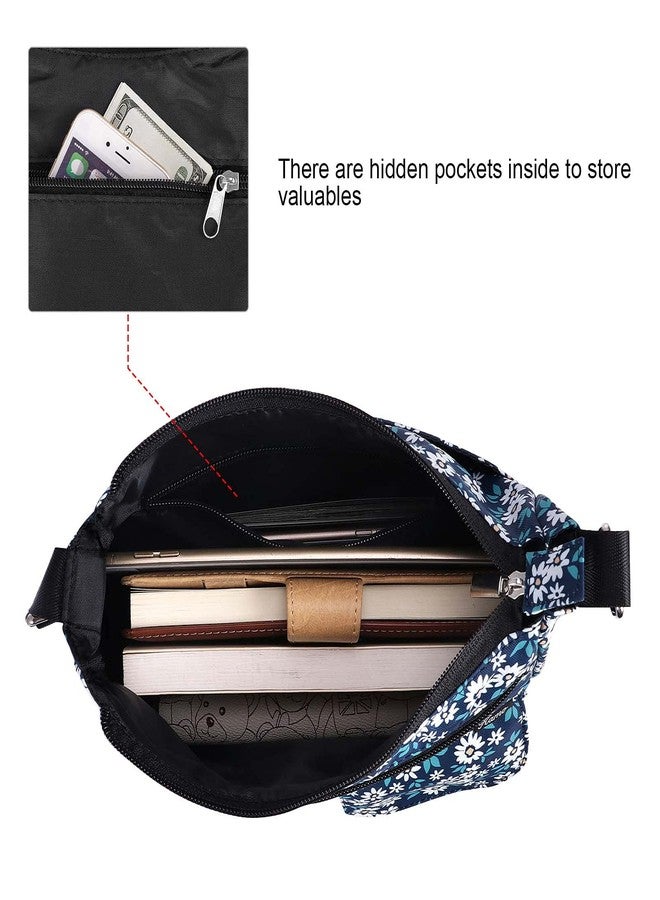 Kamo Crossbody Bag for Women - Multi-pocket Shoulder Bag Lightweight Messenger Bag Casual printed Purse Handbag Travel Bag - Image 2