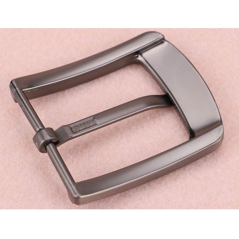 McFanBe 1.5 Inches (38-40 mm) Belt Buckle Single Prong Square Replacement Buckle for Men Women Belt (Grey09) - Image 4
