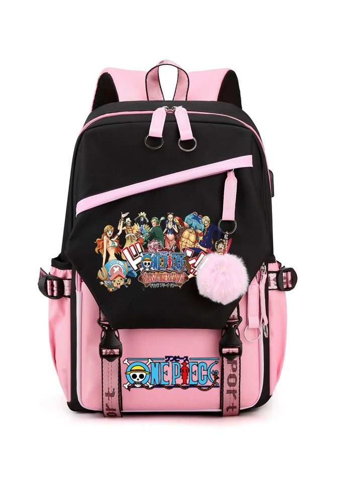 KUYING One Piece New Backpack  Student Backpack Fashionable Travel Backpack  - Image 1