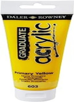 Daler Rowney Daler Rowney 123120603 acrylic Color Tube, Primary Yellow - 120 ml 