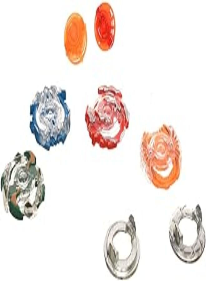 Carol gf205b gyroscopic rotating beyblade burst with ring for much fun reliable performance for kids - multi color