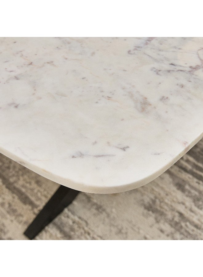 Home Box Marble Top 8-Seater Dining Table - Image 4