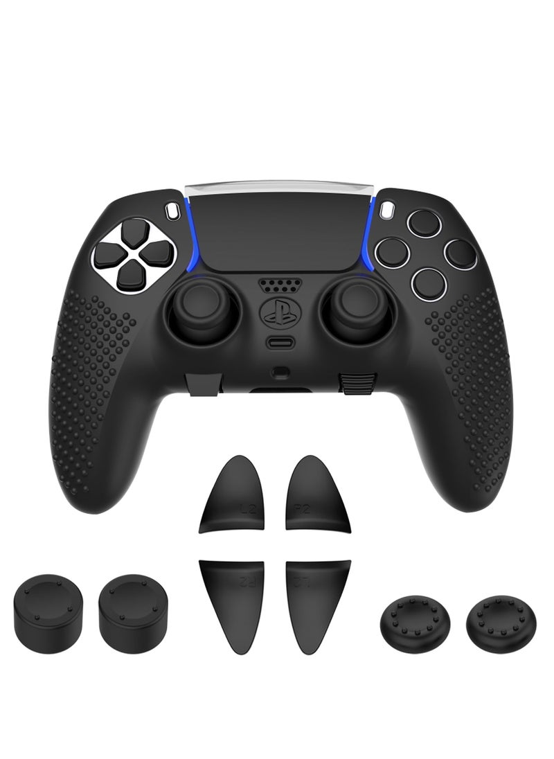Accessories for PS5 DualSense Including Cover for DualSense Edge Thumb Caps Triggers Extenders  - Image 2