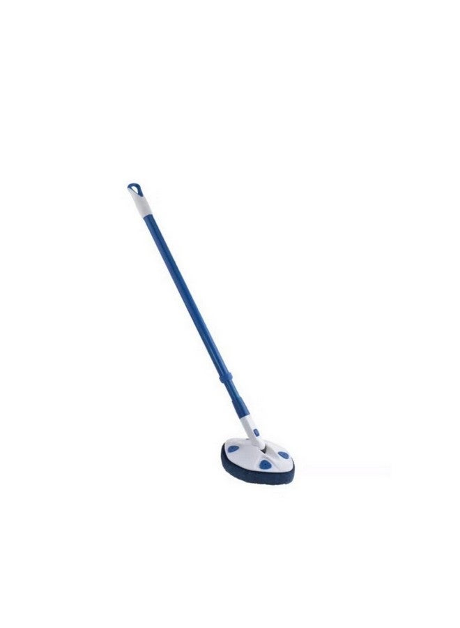 Clorox Antimicrobial Protection Extendable Tub and Tile Scrubber Blue and White 28 Inch 620087 - Image 2