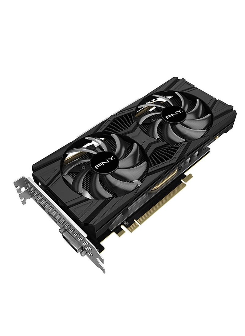 PNY - GeForce GTX 1660 Ti 6GB Dual Fan Graphics Card 6GB GDDR6 192-bit NVIDIA® CUDA Cores 1536 Clock Speed 1500 MH - Image 1