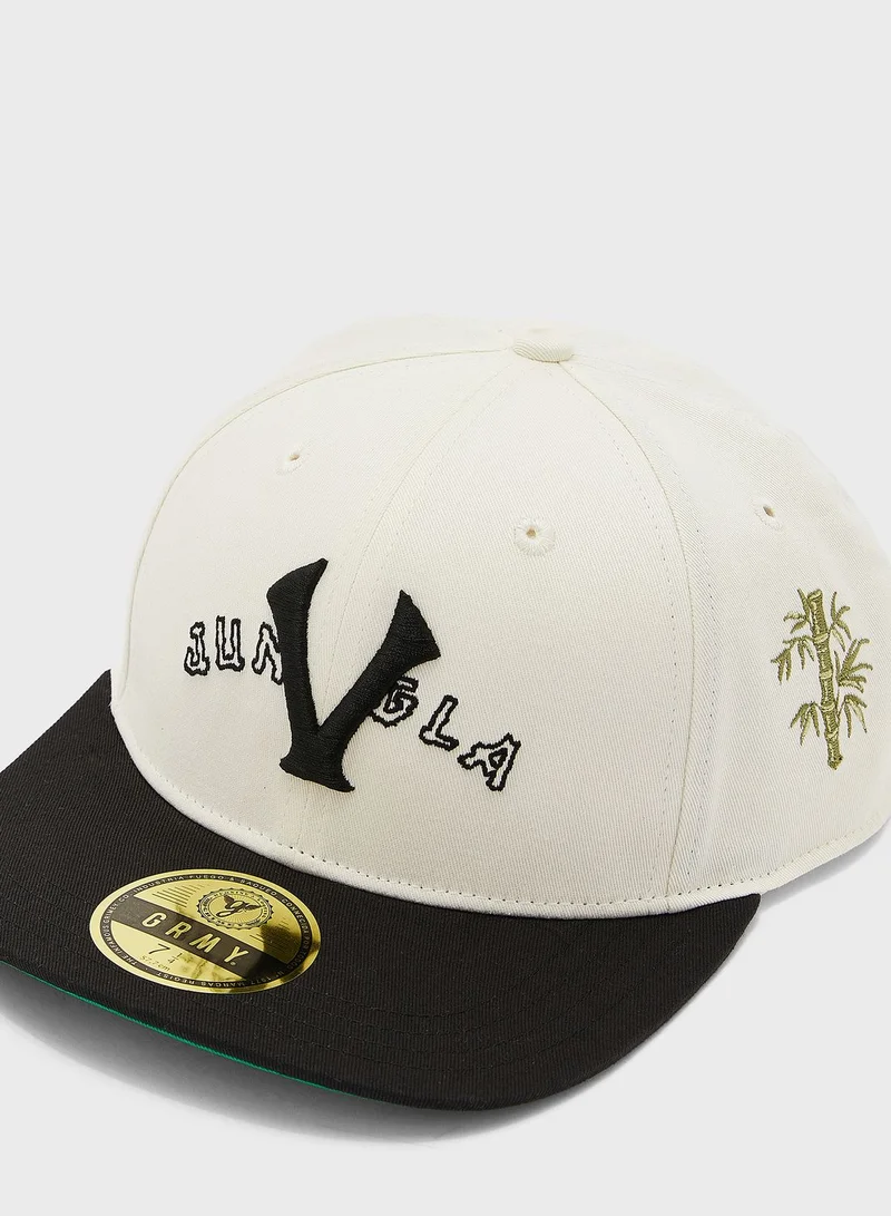 Grimey Logo Fitted Cap