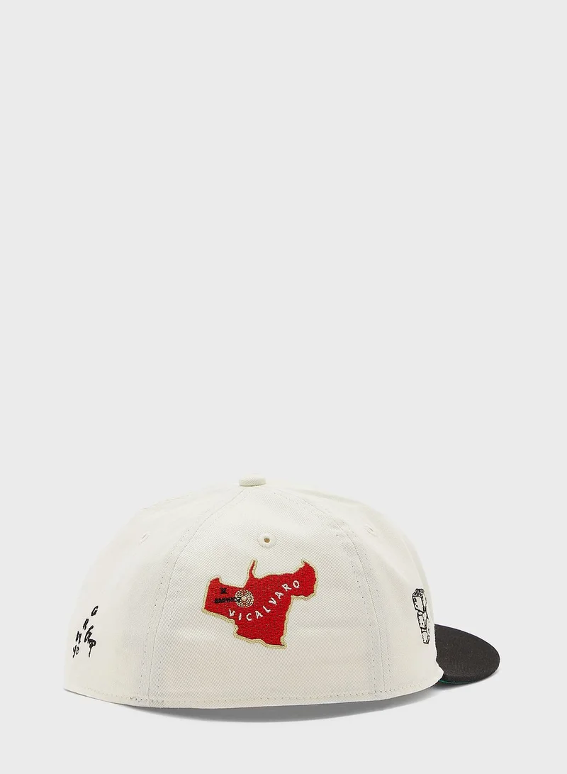 Grimey Logo Fitted Cap