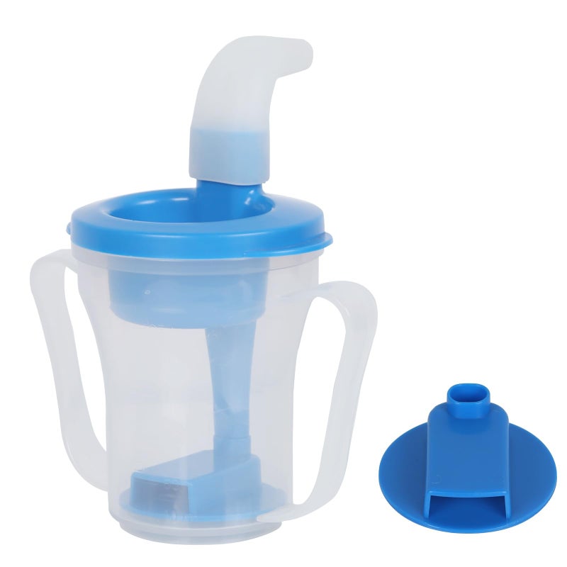 إيهوكون Dysphagia Regulating Drinking Cup for Swallowing and Disorders People,Dispenses 5cc or 10cc of Liquid Each Time,No Thickener is Used.Helps to Prevent Choking - Image 1