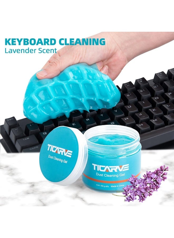TICARVE Cleaning Gel for Car Detailing Putty Auto Cleaning Universal Dust Cleaner for Laptops, Printers, Cameras, Keyboard - Image 5