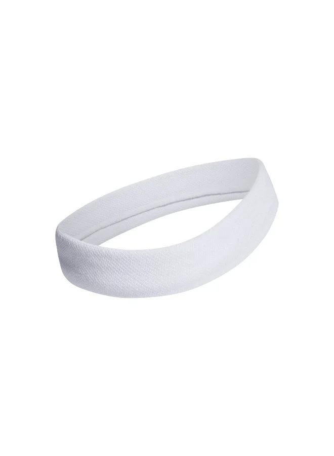 اديداس Adidas Tennis Headband White Tennis Headband For Unisex Youth