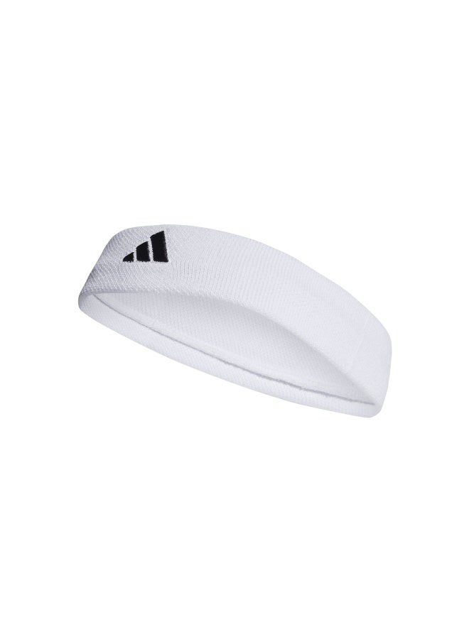 Adidas Adidas Tennis Headband U White Tennis Headwear For Unisex - Image 1
