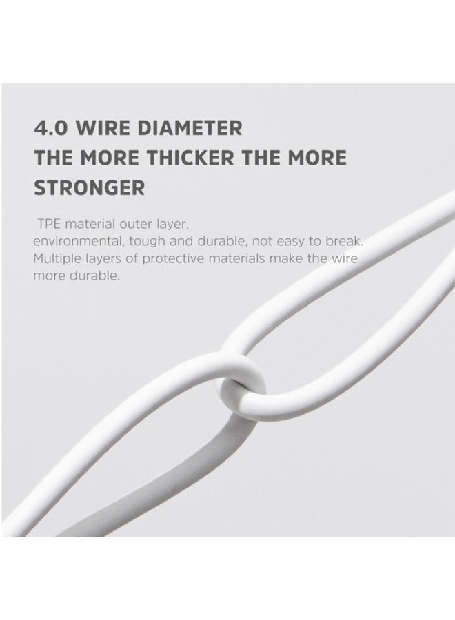 Modos C35L Quick charging 5A Liquid Silicon data cable Type-C 1000mm White - Image 3