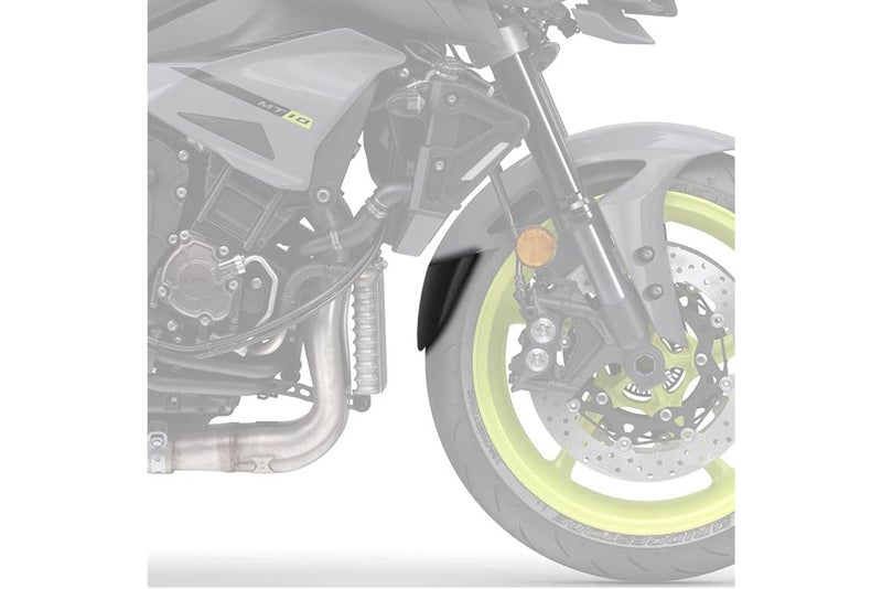 Puig Front Fender Extension Yamaha MT-10/SP 16-20 / Yamaha YZF-R1 09-20, Black - Image 3