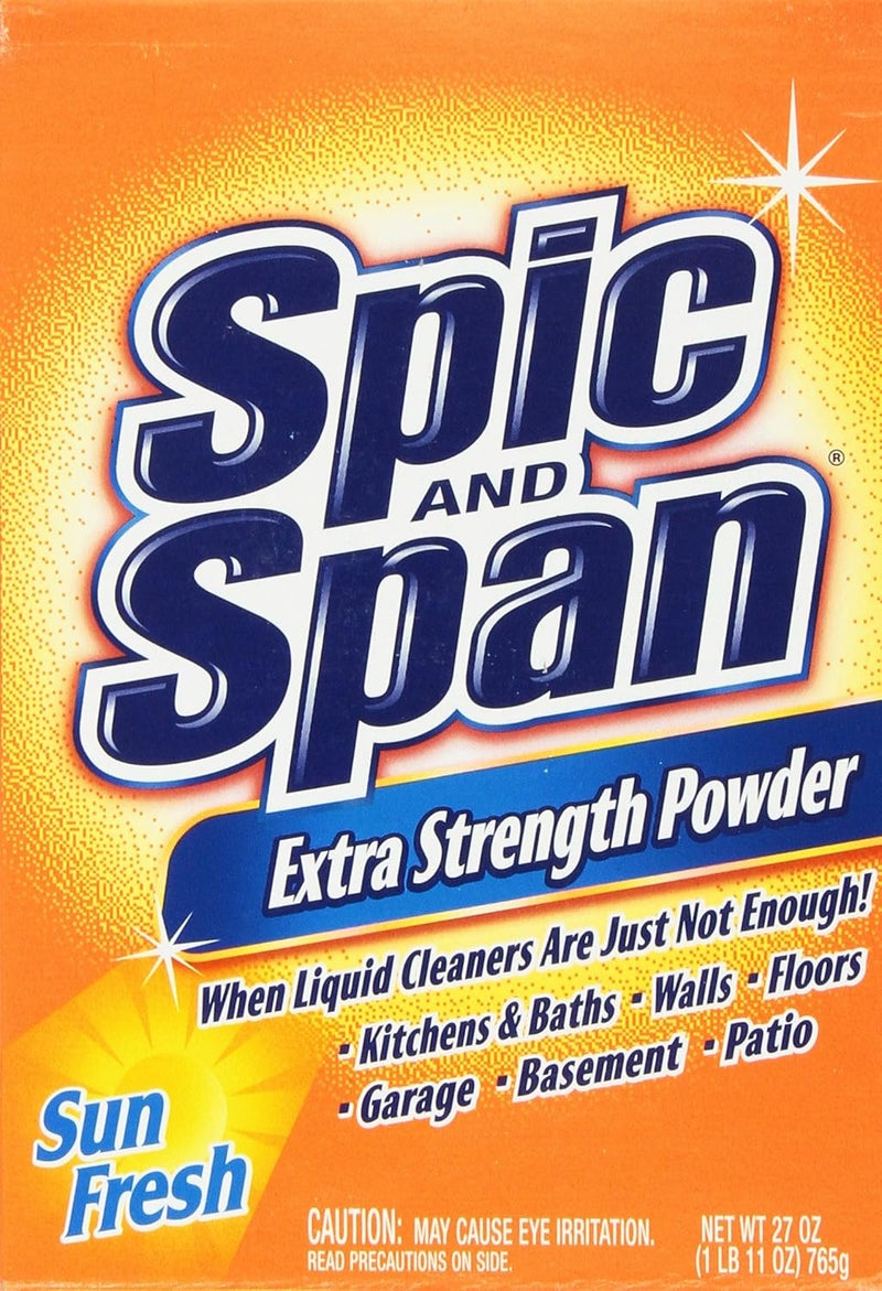 Spic and Span Extra Strength Powder - Sun Fresh Scent, 27 OZ - Image 1