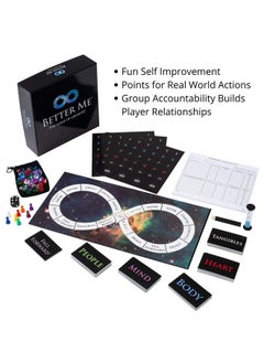 Better Me Self Improvement Game Board Game For Couples Friends Or Family Games Night Self Help Group Therapy Games Counseling Games For Teens Relationship Date Night Ideas  - Image 3